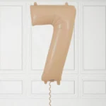 40inches Nude Number 7 Foil Balloon