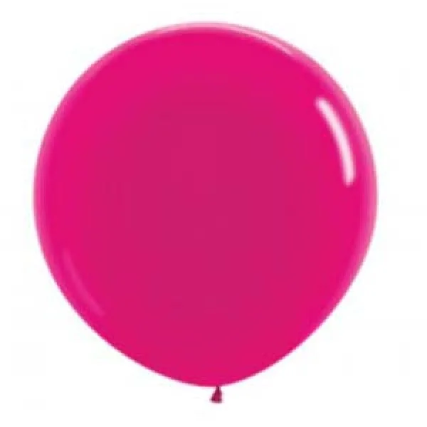 36_inch_Fuschia-012-600x600-2 36inches Fuchsia Pink Latex Balloon - Image 1