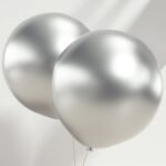 18inches Silver Chrome Latex Balloon