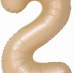 40inches Nude Number 2 Foil Balloon
