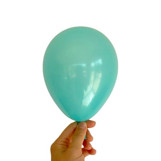 images (66) 5inches Teal Latex Balloon 100/pack - Image 1
