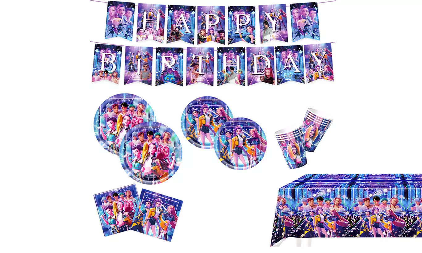 t2001x1212 K-POP Demon Hunters Tableware Set - Image 1