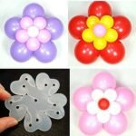 Double Layer Balloon Flower Clip 10/pack