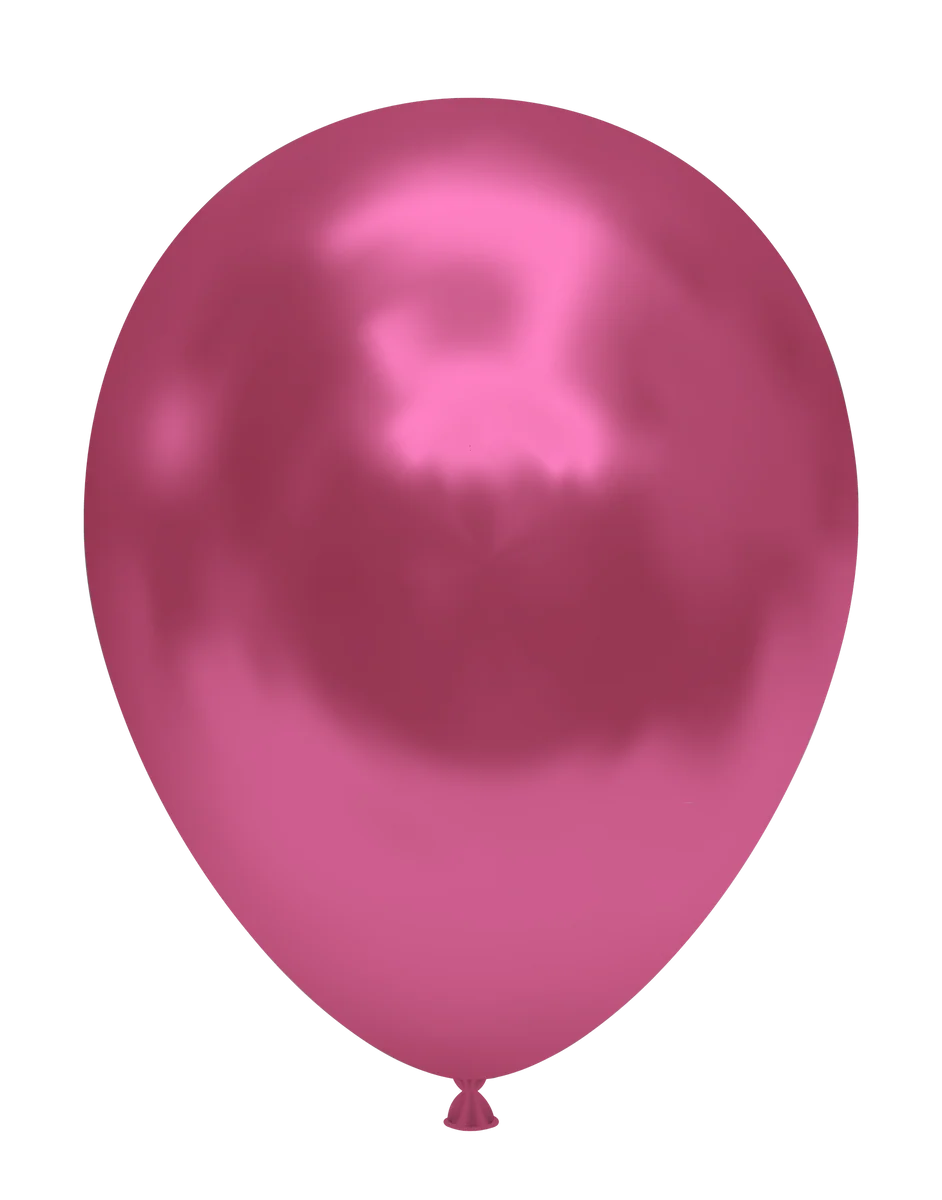 Tuftex-Latex-Balloons-Rockstar-Pink-7433C-Oval_d029be5b-39a3-4310-a9e3-40426756a11c 11inches Rockstar Chrome Latex Balloon - Image 1
