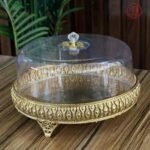 Gold Tray With Cover
