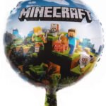 18inches Round Minecraft Foil Balloon