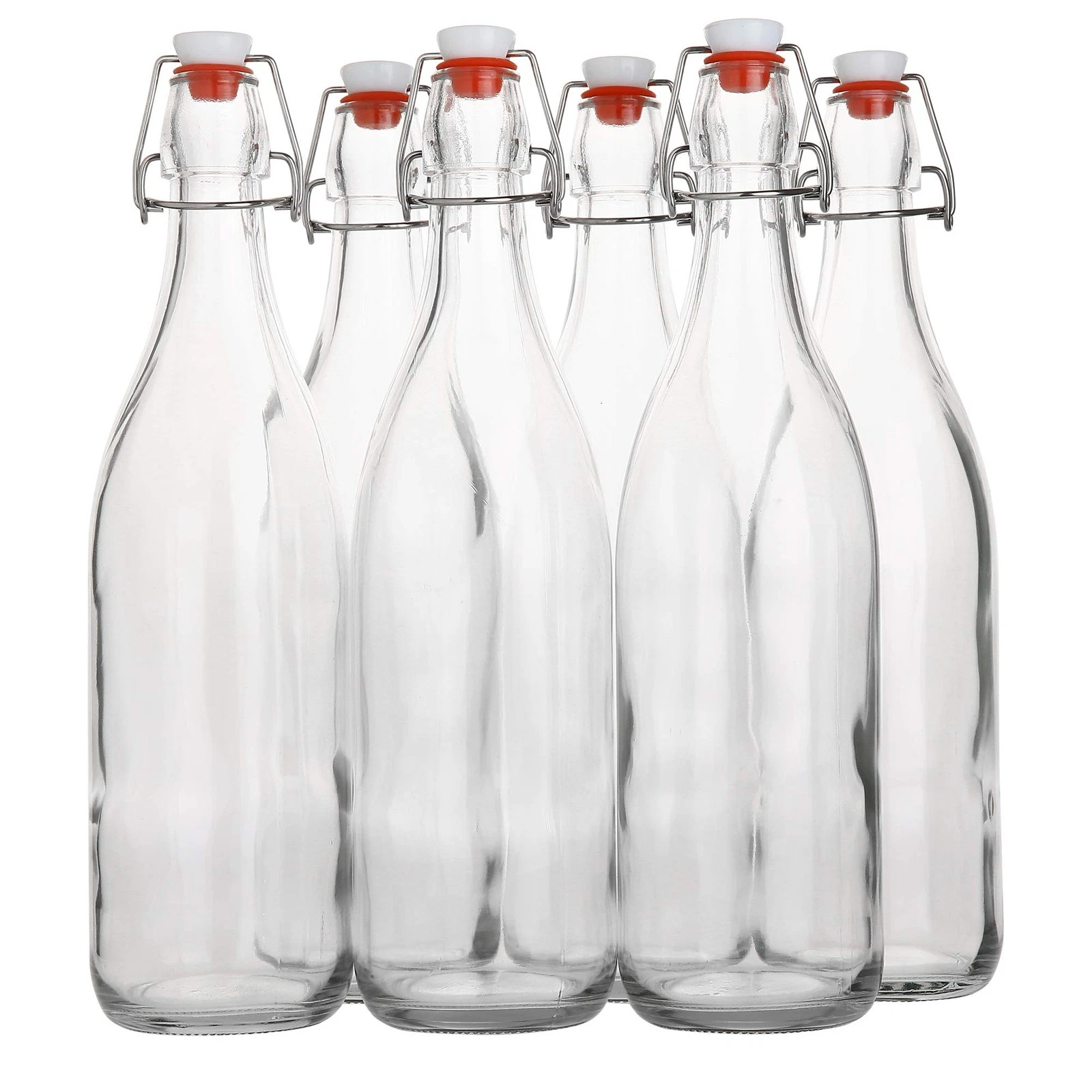 s-l1600 (3) 500ml Glass Bottle With Metal Cork - Image 1