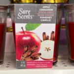 Sure Scents Apple Cinnamon Scented Candle