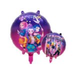 18inches Round K-Pop Demon Hunter Foil Balloon