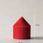 5x5cm Red Scented Candle