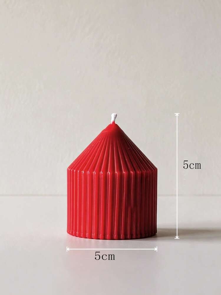 1784366824c66214c927e09bfca1467cee55469a38_thumbnail_750x999 5x5cm Red Scented Candle - Image 1