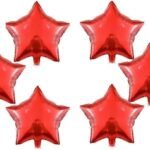 10inches Red Star Foil Balloon