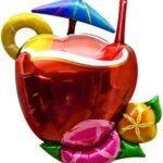Tropical Drink Foil Balloon