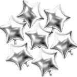 10inches Silver Star Foil Balloon
