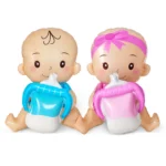 20inches Baby Shaped With Bottle Foil Balloon