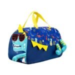 3D Blue Duffel Bag