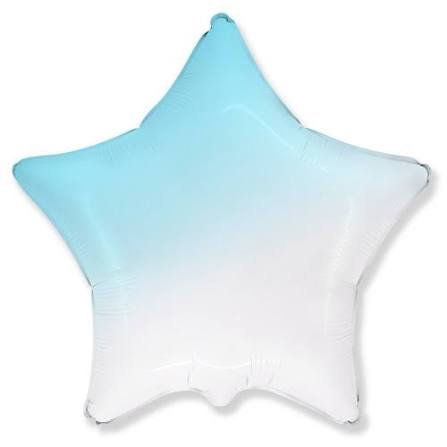 images - 2026-09-26T162404.455 18inches Blue & white Star Foil Balloon - Image 1